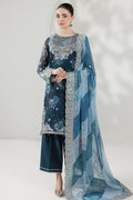 Farasha | Fiorella Formals'26 | Misty Teal - House Of Hania