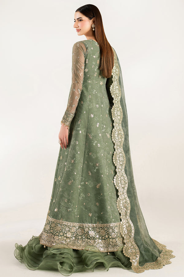 Farasha | Fiorella Formals'26 | Olive Aura - House Of Hania