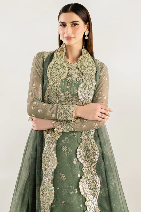 Farasha | Fiorella Formals'26 | Olive Aura - House Of Hania