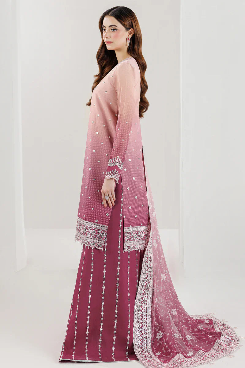 Farasha | Fiorella Formals'26 | Rosette Blush - House Of Hania