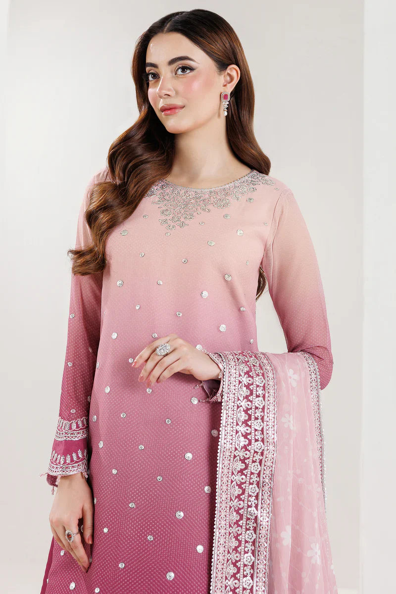 Farasha | Fiorella Formals'26 | Rosette Blush - House Of Hania