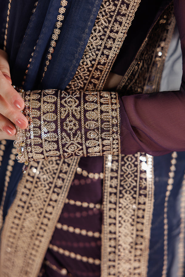 Farasha | Fiorella Formals'26 | Royal Iris - House Of Hania