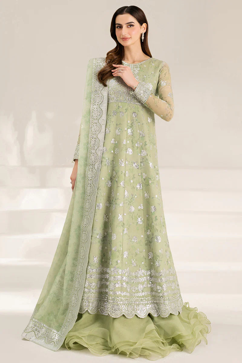 Farasha | Fiorella Formals'26 | Sage Sparkle - House Of Hania