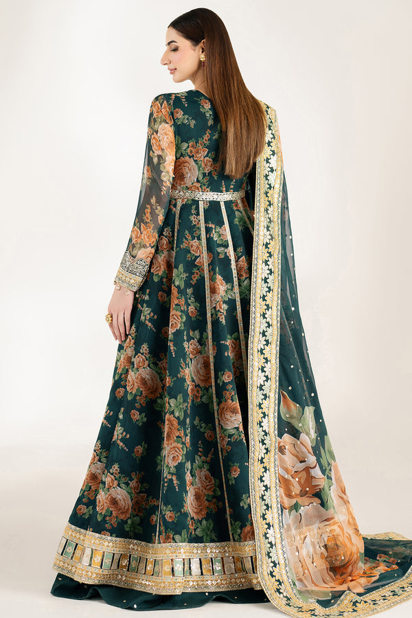 Farasha | Fiorella Formals'26 | Teal Passion - House Of Hania