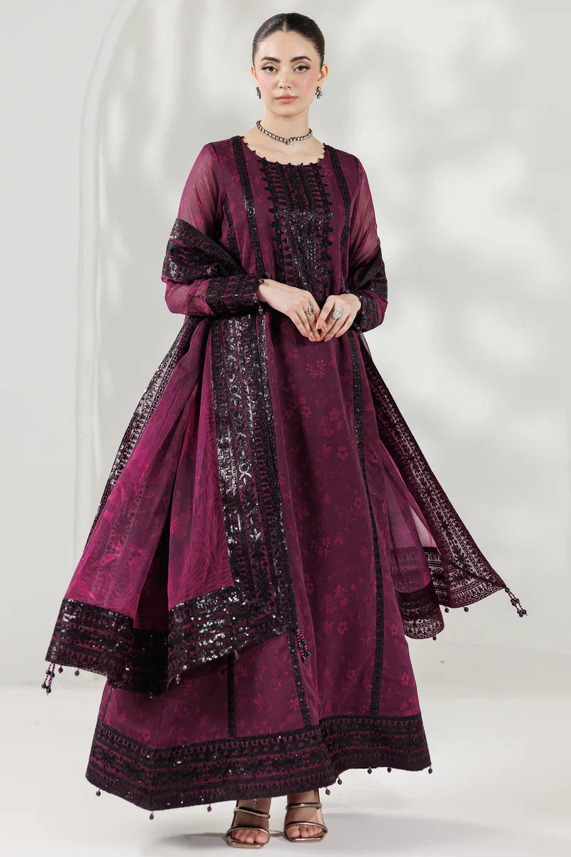 Farasha | Fiorella Formals'26 | Violet Eclips - House Of Hania
