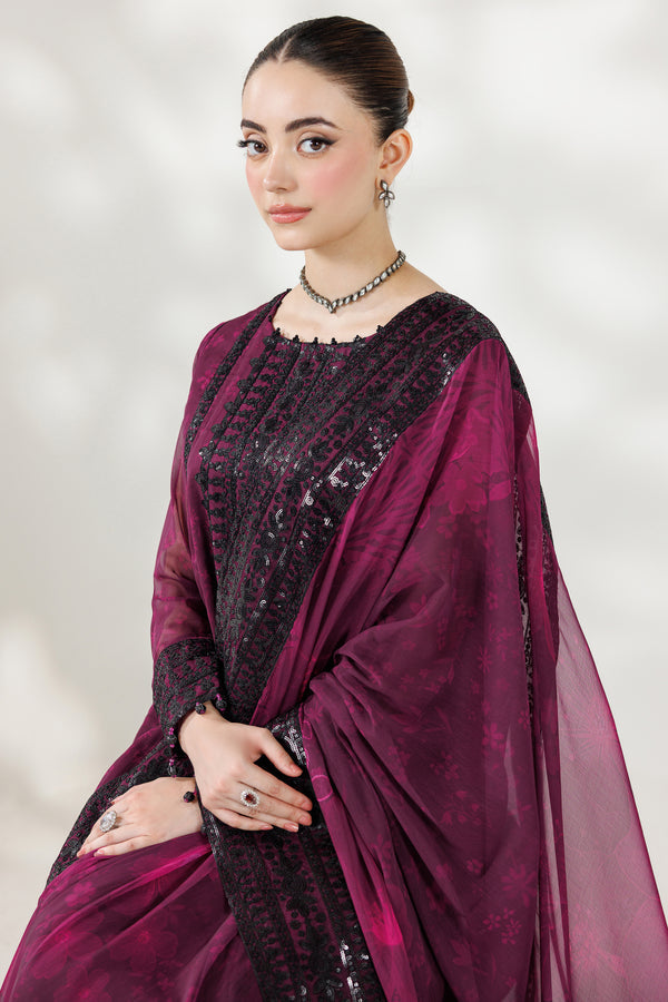 Farasha | Fiorella Formals'26 | Violet Eclips - House Of Hania