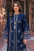 Farasha | Kaavish Lawn 24 | DEEP SAPPHIRE - House Of Hania