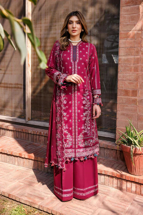 Farasha | Kaavish Lawn 24 | GARNET GLAM - House Of Hania