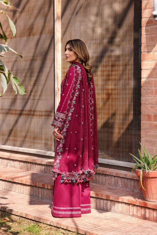 Farasha | Kaavish Lawn 24 | GARNET GLAM - House Of Hania
