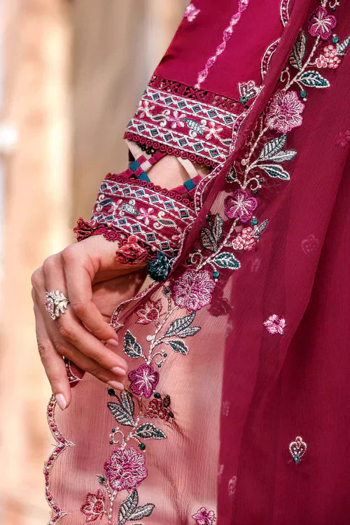 Farasha | Kaavish Lawn 24 | GARNET GLAM - House Of Hania