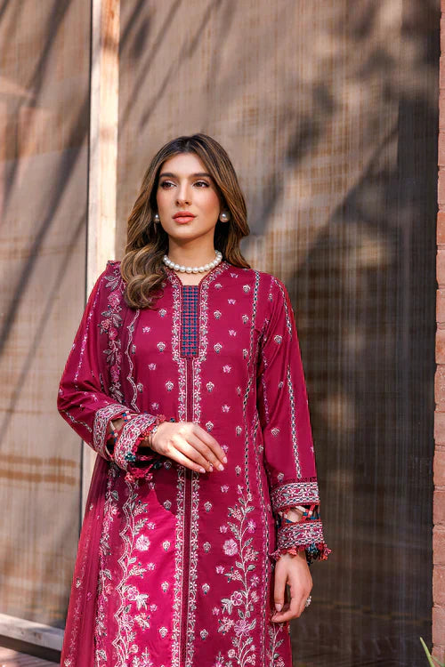 Farasha | Kaavish Lawn 24 | GARNET GLAM - House Of Hania