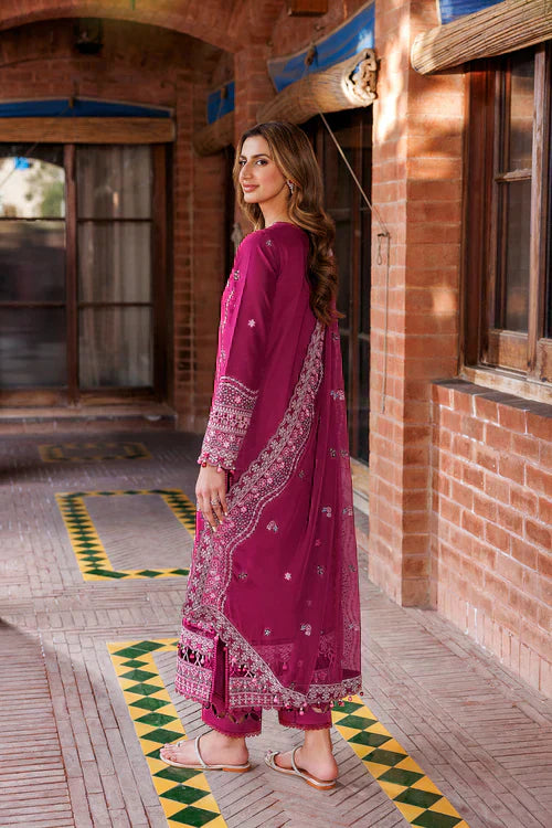Farasha | Kaavish Lawn 24 | ROSY SOMBER - House Of Hania