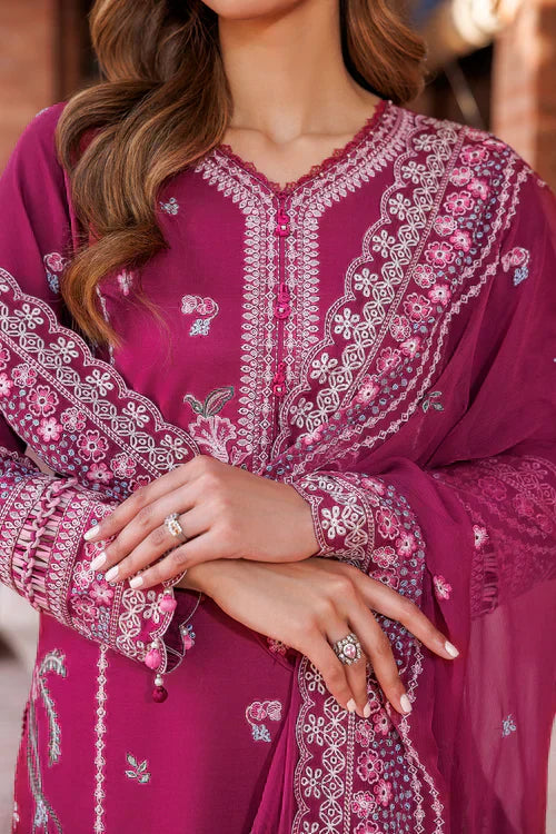 Farasha | Kaavish Lawn 24 | ROSY SOMBER - House Of Hania
