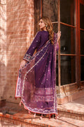 Farasha | Kaavish Lawn 24 | SHADOW BERRY - House Of Hania