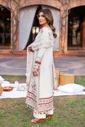 Farasha | Kaavish Lawn 24 | SURREAL WHITE - House Of Hania