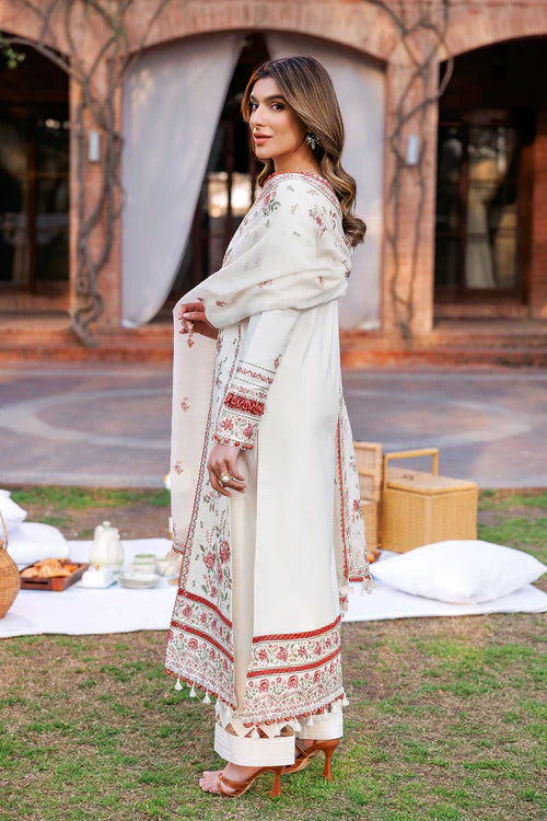 Farasha | Kaavish Lawn 24 | SURREAL WHITE - House Of Hania