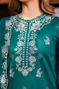 Farasha | Kaavish Lawn 24 | TEAL GARLAND - House Of Hania