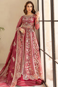 Farasha | Lu Zella Premium Formals 25 | Carmine Allure - House Of Hania