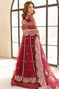 Farasha | Lu Zella Premium Formals 25 | Carmine Allure - House Of Hania