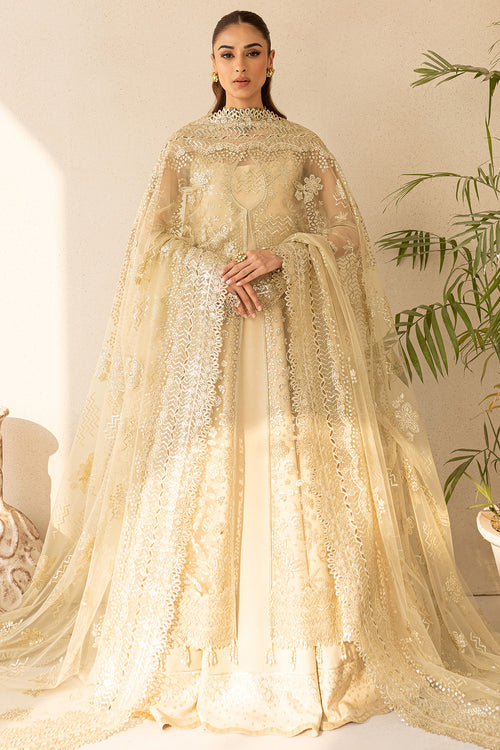Farasha | Lu Zella Premium Formals 25 | Golden Aura - House Of Hania