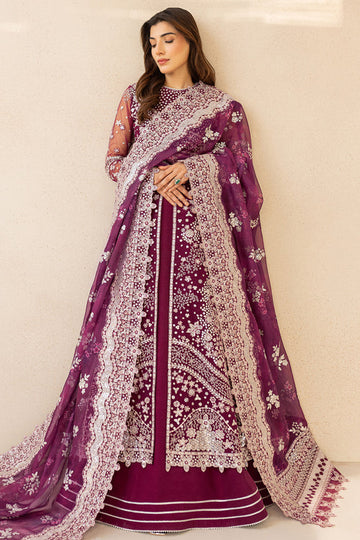 Farasha | Lu Zella Premium Formals 25 | Merlot Dust - House Of Hania