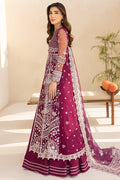 Farasha | Lu Zella Premium Formals 25 | Merlot Dust - House Of Hania