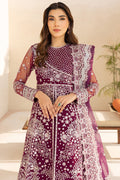 Farasha | Lu Zella Premium Formals 25 | Merlot Dust - House Of Hania