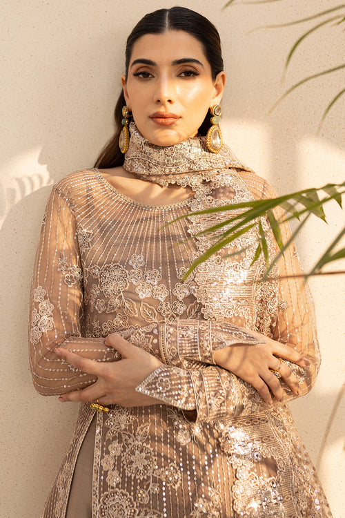 Farasha | Lu Zella Premium Formals 25 | Misty Grace - House Of Hania