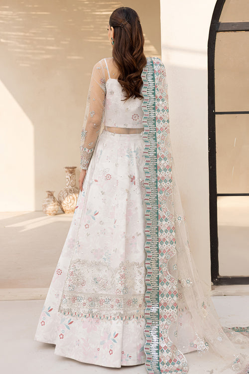 Farasha | Lu Zella Premium Formals 25 | Moonlight Mist - House Of Hania