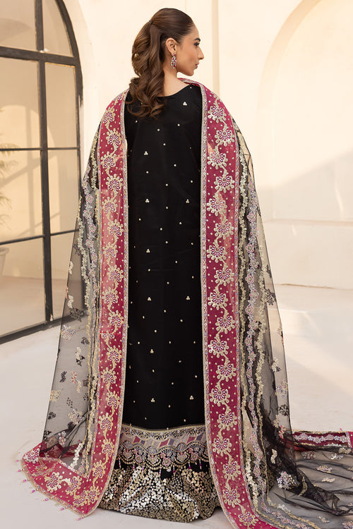 Farasha | Lu Zella Premium Formals 25 | Stardust Noir - House Of Hania