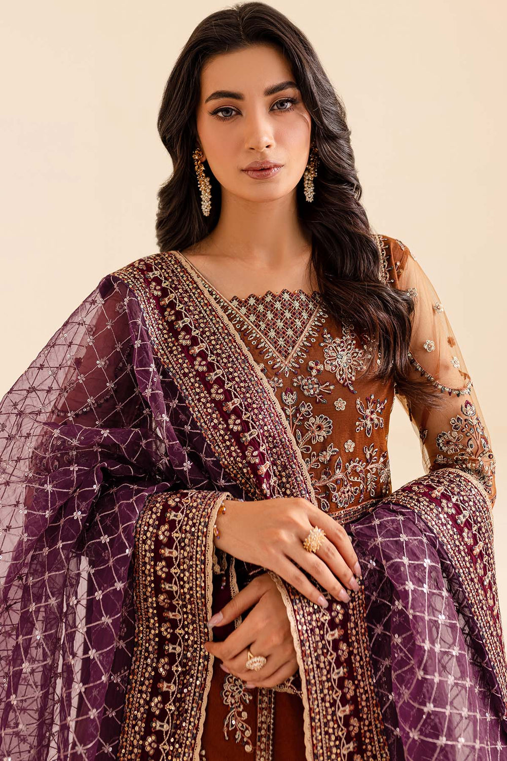 Farasha | Lumiere Formals | Crimson Allure - House Of Hania