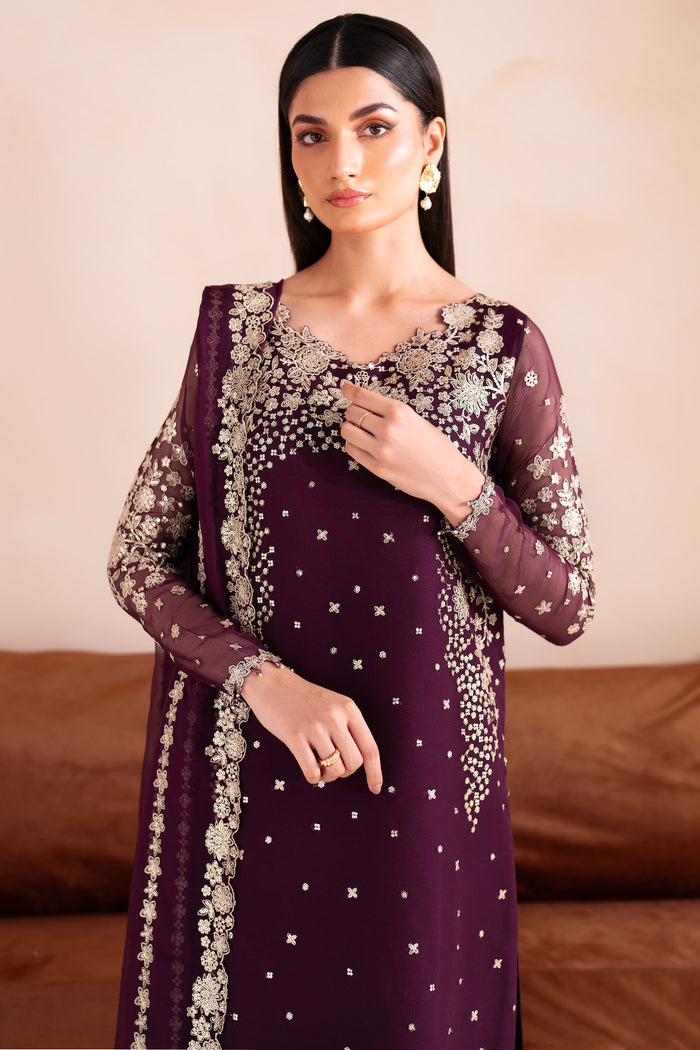 Farasha | Lumiere Formals | Mulberry - House Of Hania