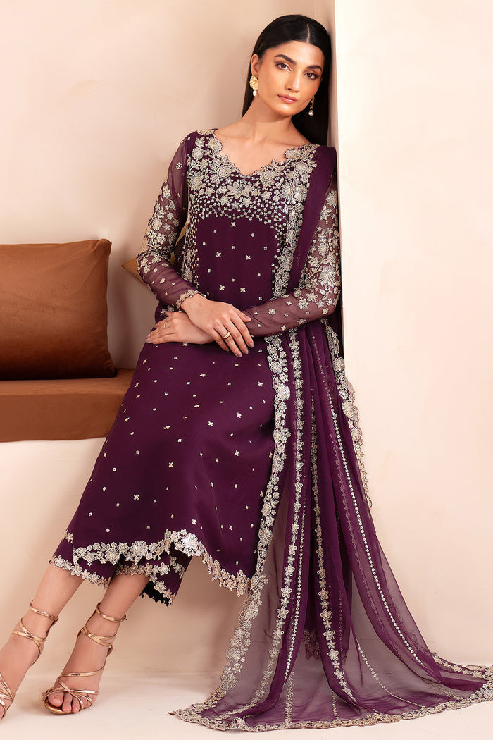 Farasha | Lumiere Formals | Mulberry - House Of Hania