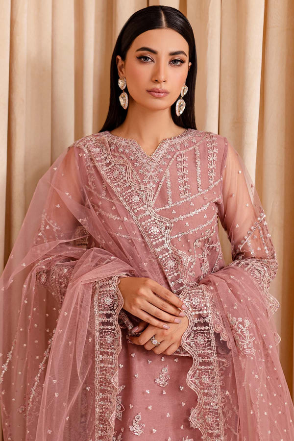 Farasha | Lumiere Formals | PASTEL PEACH - House Of Hania
