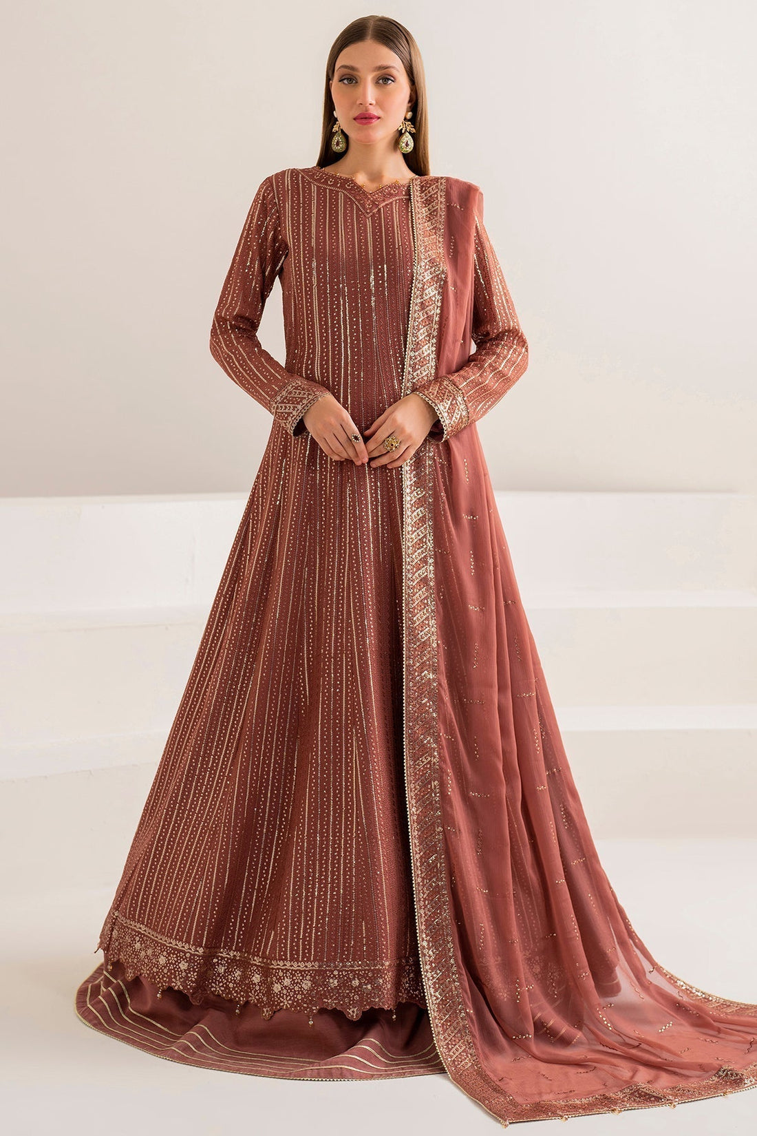 Farasha | Lumiere Formals | RUSSET - House Of Hania