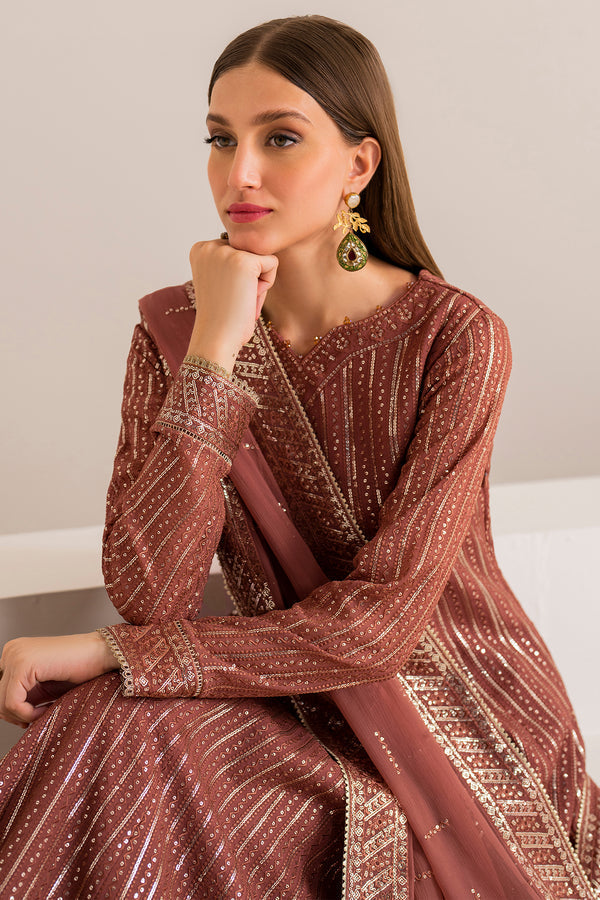 Farasha | Lumiere Formals | RUSSET - House Of Hania