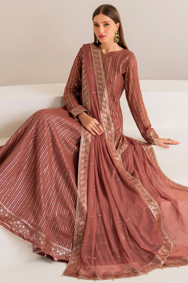 Farasha | Lumiere Formals | RUSSET - House Of Hania