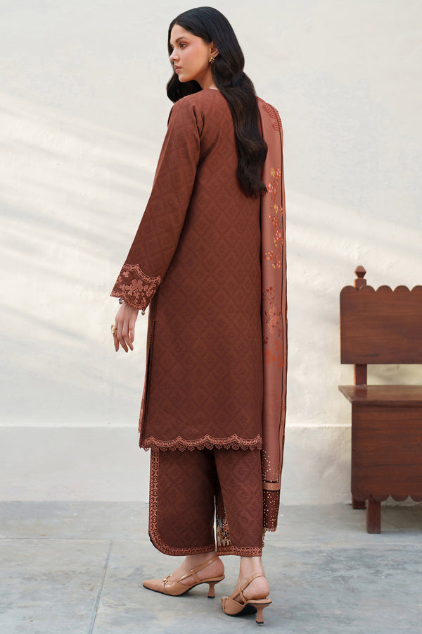 Farasha | Meline Premium Viscose 25 | Brown Clay - House Of Hania