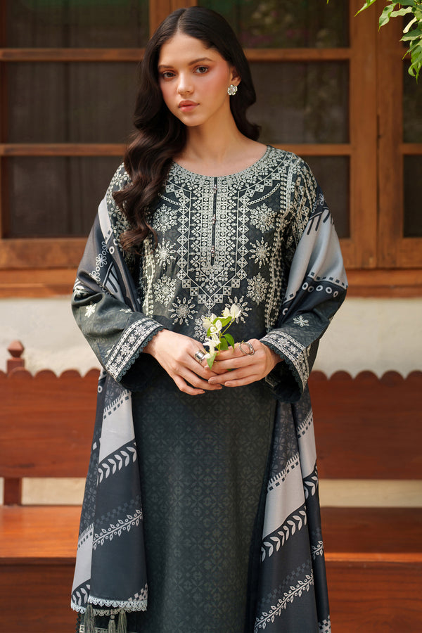 Farasha | Meline Premium Viscose 25 | Slate Gray - House Of Hania