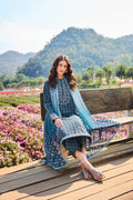Farasha | Printed Essentials’26 | Blue Reverie - House Of Hania