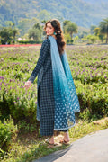 Farasha | Printed Essentials’26 | Blue Reverie - House Of Hania