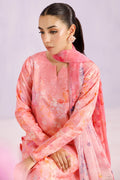 Farasha | Printed Essentials’26 | Blush Satin - House Of Hania