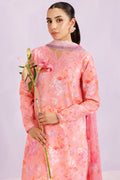 Farasha | Printed Essentials’26 | Blush Satin - House Of Hania