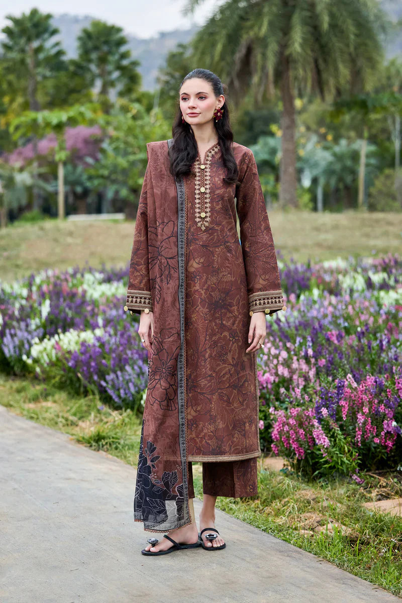 Farasha | Printed Essentials’26 | Bronza Bloom - House Of Hania