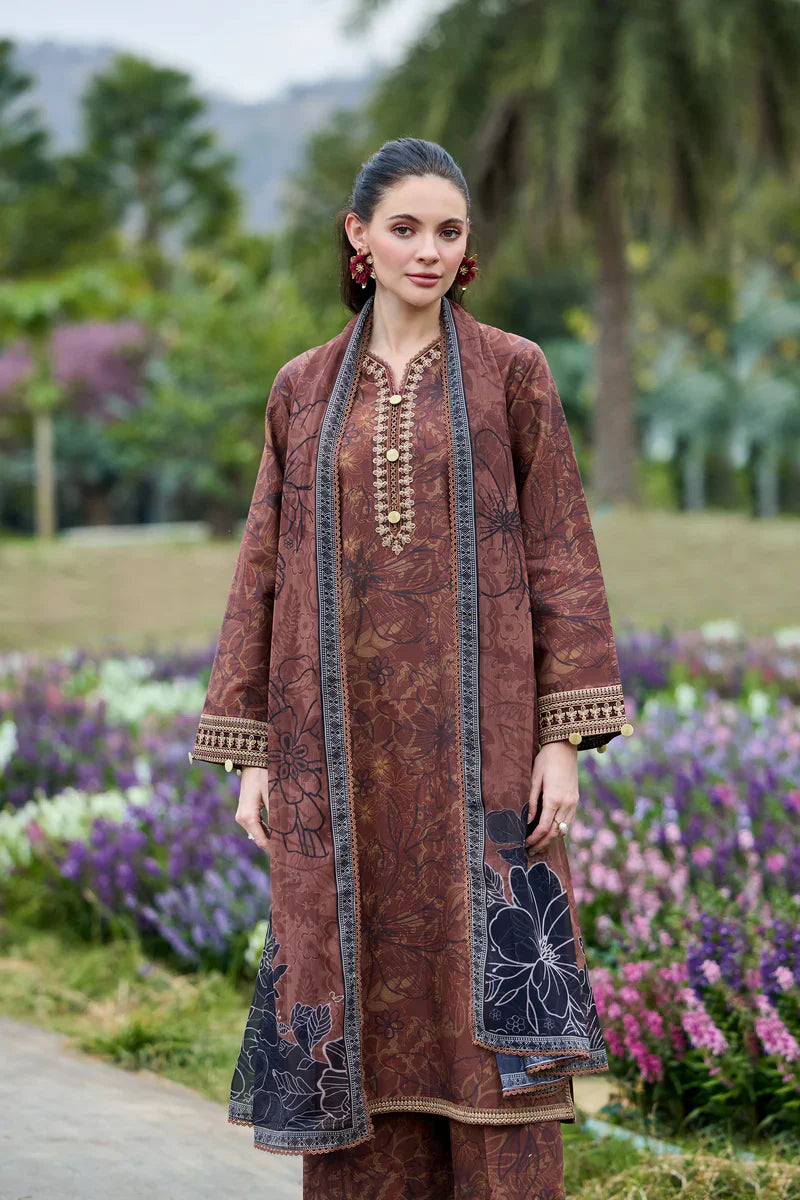 Farasha | Printed Essentials’26 | Bronza Bloom - House Of Hania