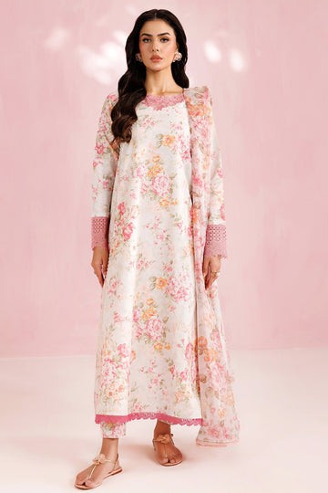 Farasha | Printed Essentials’26 | Cream Haze - House Of Hania