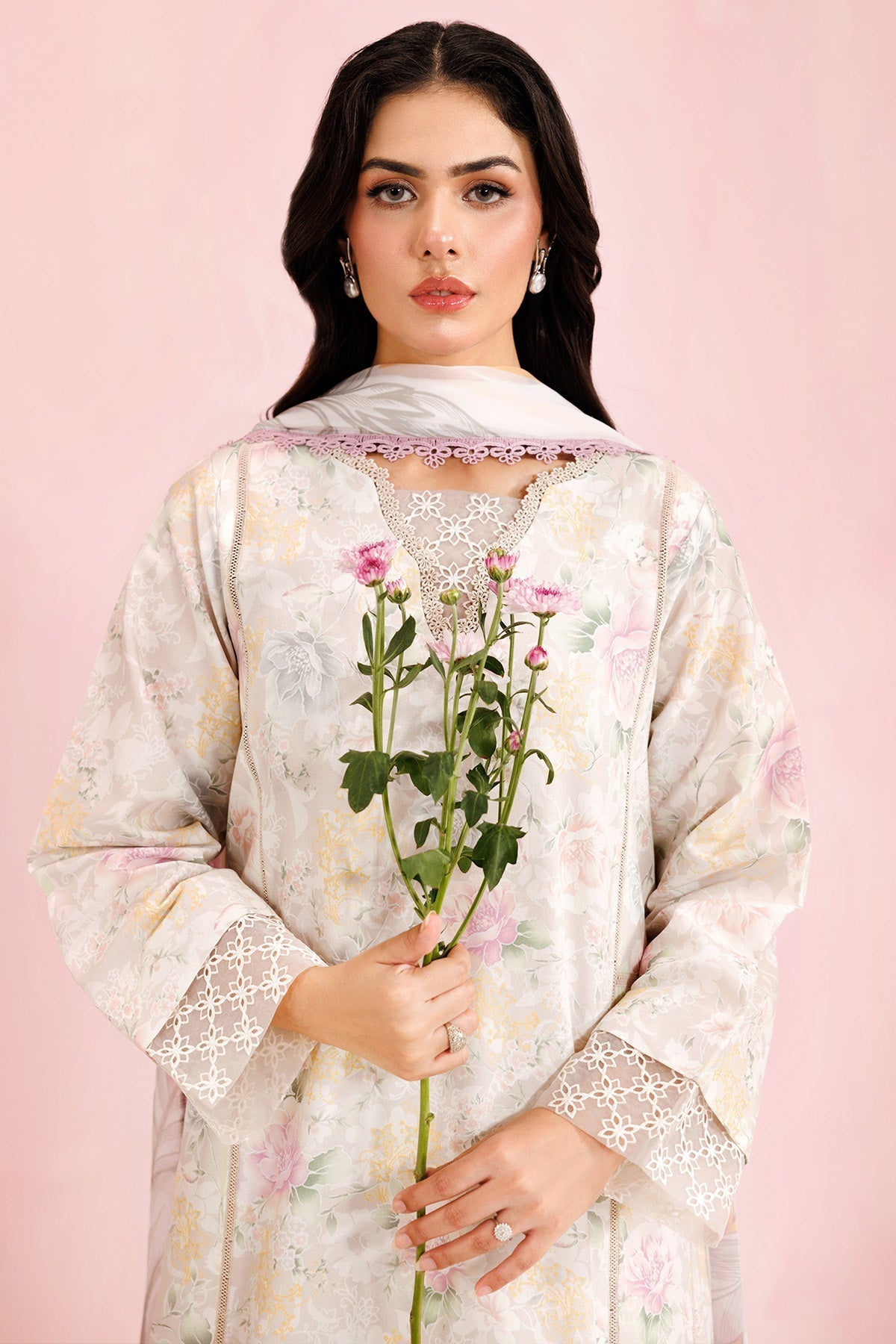 Farasha | Printed Essentials’26 | Day Lily - House Of Hania