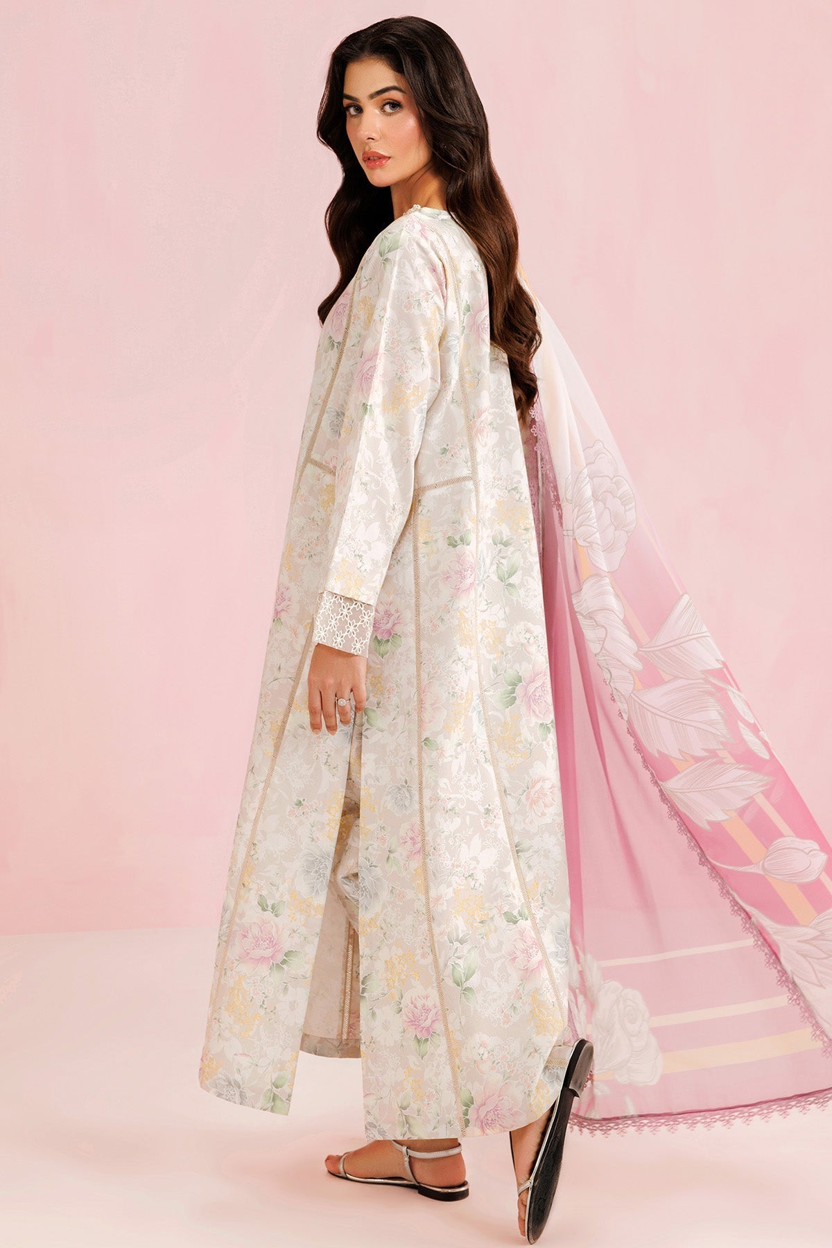 Farasha | Printed Essentials’26 | Day Lily - House Of Hania