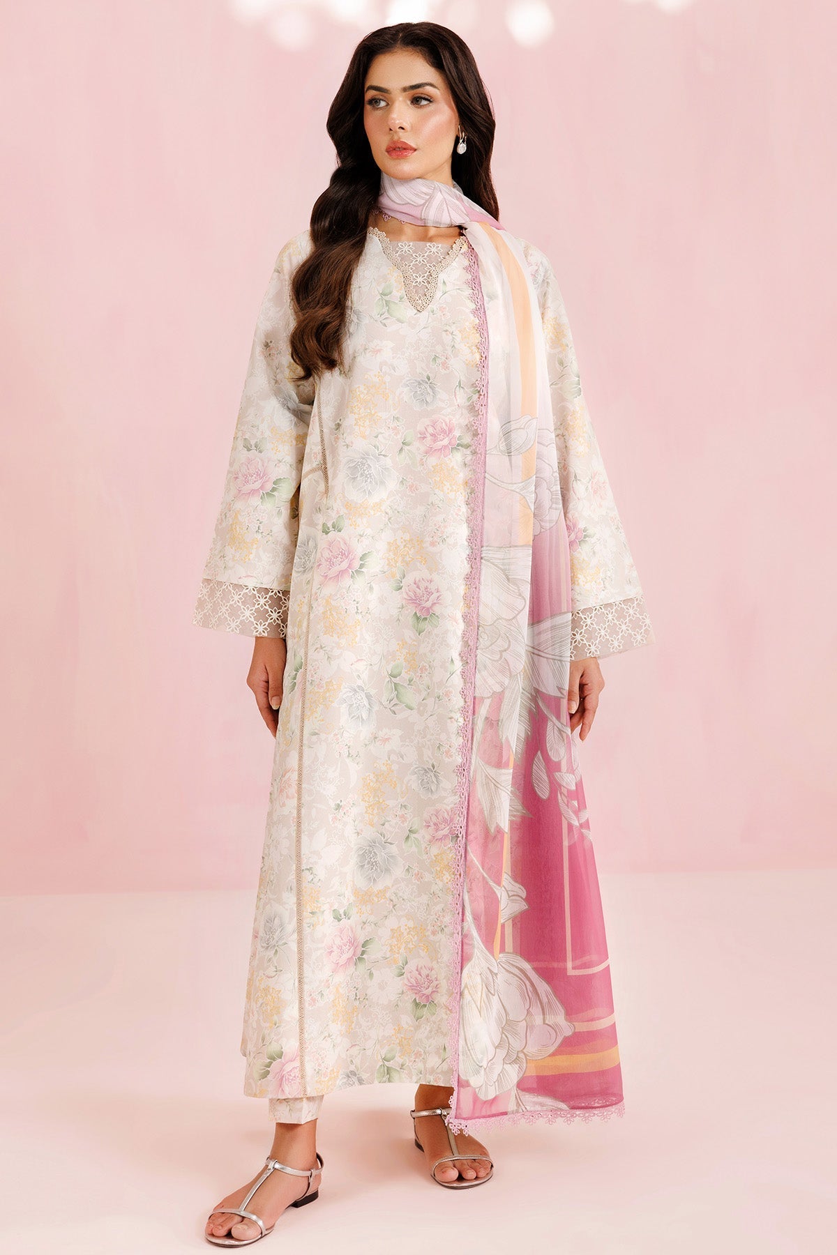 Farasha | Printed Essentials’26 | Day Lily - House Of Hania