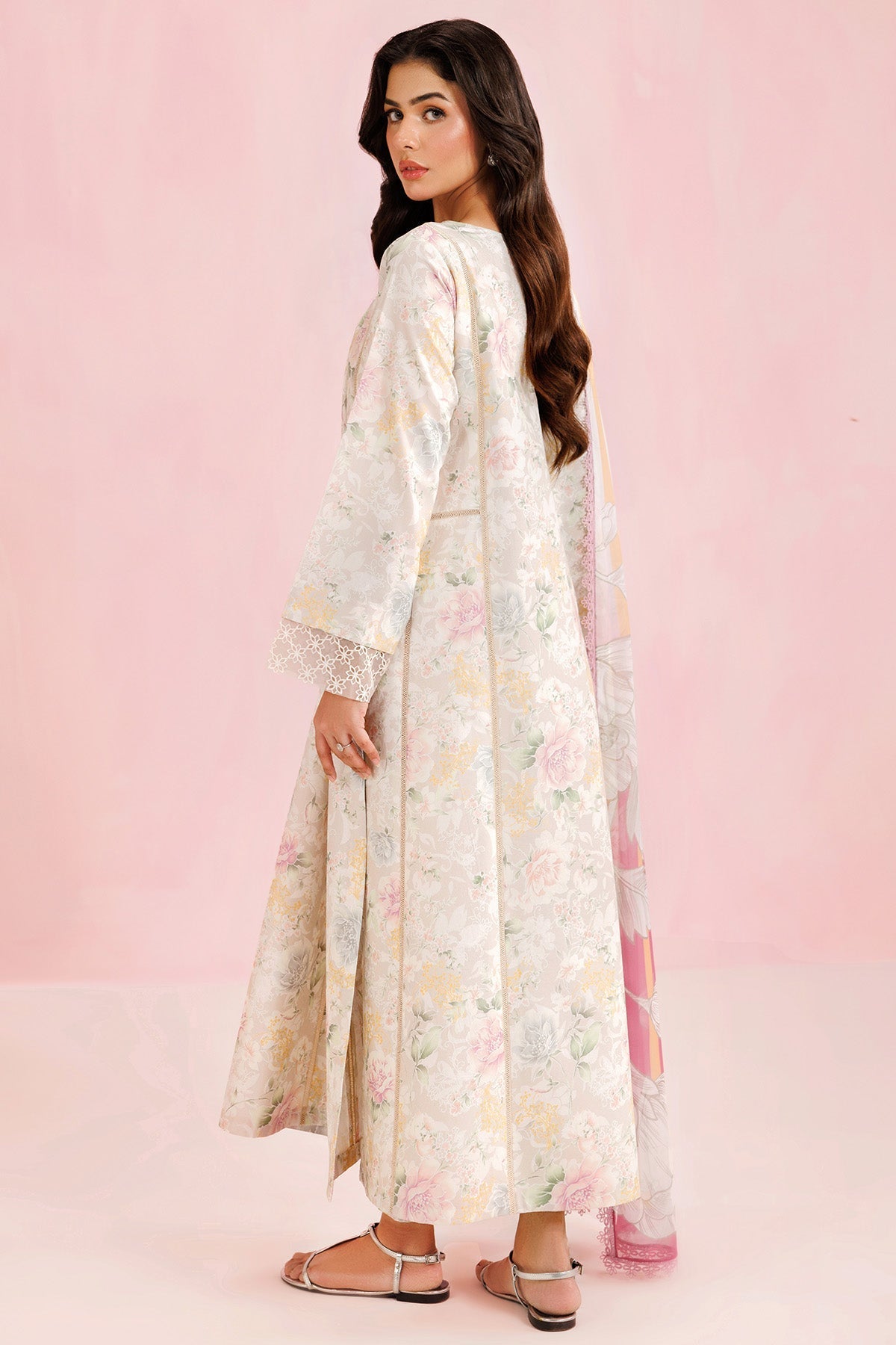 Farasha | Printed Essentials’26 | Day Lily - House Of Hania